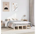 Produktbild: vidaXL Bett, Massivholzbett ohne Matratze 140x200 cm Kiefernholz