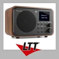 Produktbild: Audizio Milan DAB+ Radio mit Batterie Holz