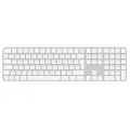 Produktbild: Apple Magic Keyboard mit Touch ID und Ziffernblock für Mac Modelle mit Apple Chip – Dänisch – Weiße Tasten ​​​​​​​