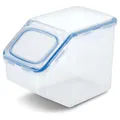 Produktbild: LocknLock PP Classic Küchen Caddy mit Klappdeckel | 5L | 25,7 x 15,7 x 19,1 cm | Vorratsdose Schüttdose | Halb Luftdichte Aufbewahrungsbox für Lebensmittel | Müslispender