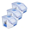 Produktbild: LocknLock: 3x Klappbox Caddy 5 L (HPL700/3)