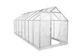 Produktbild: Zelsius Gewächshaus Aluminium Gewächshaus mit Fundament, 430 x 190 cm, 6 mm Hohlkammerplat, BxTxH: 190 x 430 x 195 cm, 6.00 mm Wandstärke