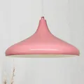 Produktbild: bamyum Champion Hängelampe Kinderzimmer Rosa Metall Ø35 cm, Pendelleuchte Vintage, Lampenschirm Hängelampe Esstisch Wohnzimmer, Pendelleuchte Esstisch, Küchenlampe Hängend, Kinderzimmerlampe Rosa