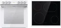 Produktbild: Gorenje Herd-Set BC6715E02WK ECD643BX 59,5cm breit 77 Liter Glaskeramik 1762814