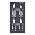 Produktbild: Kraftwerk Zangensatz 4-tlg. 20x40 Einlage