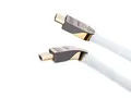 Produktbild: SUPRA HDMI Kabel MET-S/B mit abnehmbaren Stecker  -  0,5 m   -   3D, 4K, 8K