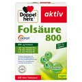 Produktbild: Queisser Pharma GmbH & Co. KG DOPPELHERZ Folsäure 800 Depot Tabletten 22,8 g 15607268
