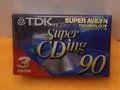 Produktbild: TDK Super CDing 90 3er Pack MC Kassetten Neu OVP Sealed Type II High Position CD