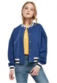 Produktbild: Urban Classics Damen Ladies Oversized College Sweat Jacket spaceblue, S