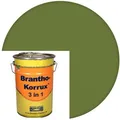 Produktbild: Branth Rostschutzfarbe Brantho-Korrux 3 in 1, resedagrün, RAL 6011, seidenglänzend, 5l