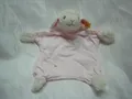 Produktbild: STEIFF Schmusetuch TRÄUM - SÜß - LAMM SCHAF rosa weiß gestreift 239632 *TOP*