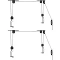 Produktbild: vidaXL Fahrradlifts 2 Stk Deckenmontage 20 kg 156339