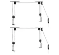 Produktbild: vidaXL Fahrradhalter Fahrradlifts 2 Stk. Deckenmontage 20 kg