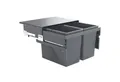 Produktbild: Hailo Einbaumülleimer AS Cargo - 600mm - 28L/28L - Auszug 3610841, Abfallsammler Mülleimer