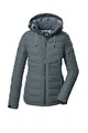Produktbild: killtec Damen Steppjacke mit abzippbarer Kapuze/Funktionsjacke ist wasserabweisend KOW 10 WMN QLTD JCKT, blaugrau, 48, 41807-000
