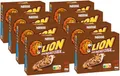 Produktbild: NESTLÉ LION Breakfast Cereal Bar, knuspriger Frühstücksriegel mit Karamell & Milchschokolade und 32% Vollkorn als leckerer Snack, 8er Pack (à 4 x 25g)