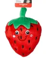 Produktbild: Hundespielzeug,Plüsch,Erdbeere, 18cm,Karlie, Spielzeug,Squeaker,Gr.M-L,Neu 🍓