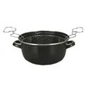 Produktbild: POMMES-FRITES-TOPF Ø24cm 4Liter PFT24  Fritiertopf inklusive Sieb alle Herdarten