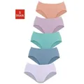 Produktbild: petite fleur Jazz-Pants Slips (5er-Pack) aus weicher Pikee-Qualität blau|bunt 36