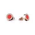 Produktbild: Bering Ohrstecker 707-349-05 Rund roségold/rot