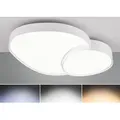 Produktbild: Trio Rise LED Deckenleuchte  45W dimmbar Weiß Matt CCT einstellbare Lichtfarbe Nachtlicht - Weiß