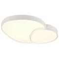 Produktbild: TRIO Leuchten RISE LED-Deckenlampe Fernbedienung Weiß Metall 77 x 63 cm
