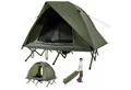 Produktbild: COSTWAY Kuppelzelt, Personen: 2, faltbares Campingzelt mit Bett, Rolltasche