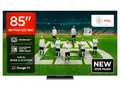 Produktbild: TCL 85Q8C 85 Zoll QD-Mini LED Fernseher, 4K HDR Premium 5000, ZeroBorder, Smart Google TV, CrystGlow WHVA-Panel, Audio von Bang und Olufsen, 144Hz Motion Clarity Pro, Dolby Vision IQ und Atmos