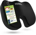 Produktbild: feela Sitzkissen Orthopädisches Kissen – Ergonomisch, 3 Härtegrade bei Rückenschmerzen, Fördert gesundes Sitzen & entlastet Rücken – Zuhause, Büro & unterwegs
