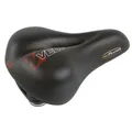 Produktbild: Fahrrad Sattel Velo Plush Gelsattel Elasto anatomisch wasserdicht schwarz