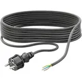 Produktbild: ledscom.de Schukostecker Typ F mit Außenkabel, 5 m, schwarz , 3 x 0,75 mm2