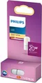 Produktbild: Philips LED GY6.35 Stiftsockellampe 20W warmweiß Stiftlampe weiß Ersatz