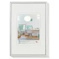 Produktbild: walther + design Lifestyle Kunststoff Bilderrahmen 61x91,5 cm, SILBER