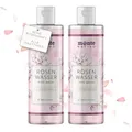 Produktbild: Rosenwasser Gesichtswasser 2x200ml Monte Nativo (400ml) - Rose water for face 100% Natürliche Gesichtspflege - Gesichtstoner - Gesichtsreinigung - Porenreiniger Gesicht - Anti Pickel Naturkosmetik