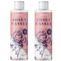 Produktbild: Rosenwasser Gesichtswasser 2x200ml 400ml - Rose water for face 100% Natürlich...