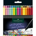 Produktbild: Faber-Castell Fineliner Grip Finepen 151630, Strichbreite 0,4 mm, sortiert, 30 Stück