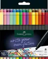 Produktbild: Faber-Castell 151630 - Grip Finepen, Fineliner, mit metallgefasster Faserspitze