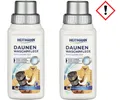 Produktbild: 2x HEITMANN Daunen Waschmittel 250ml Daunenpflege Waschpflege