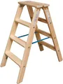 Produktbild: Krause 818416 Stabilo Stufen-DoppelLeiter, Holz, 2x4 Stufen