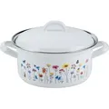 Produktbild: Riess Kasserolle 18cm Flora mit Deckel 0129-070