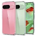 Produktbild: Spigen Ultra Hybrid Hülle für Google Pixel 9 Pro und Pixel 9 [Made for Google] -Crystal Clear
