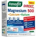 Produktbild: Taxofit Magnesium 500+calcium+kalium Direkt Gran. 20 St