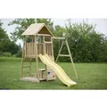 Produktbild: Wendi Toys Kinderspielturm Pelikan inkl. Rutsche, Schaukel & Kletterwand 270 cm