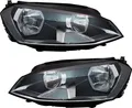 Produktbild: TYC Scheinwerfer Set für VW Golf 7 8/2012- DRL LWR Stellmotor H1 H15 Halogen