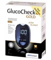 Produktbild: Aktivmed GlucoCheck GOLD mg/dl Blutzuckermessgerät 1 Set, Testgerät Bliutzucker