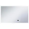Produktbild: vidaXL LED-Badspiegel mit Berührungssensor und Zeitanzeige 100x60 cm 144739