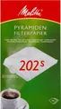 Produktbild: Melitta Pyramiden-Filterpapier 202S, 100 Stück 181753