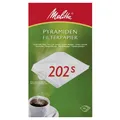 Produktbild: Melitta PYRAMIDEN FILTERPAPIER 202s Kaffeefilter, 100 St.