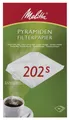 Produktbild: Melitta PYRAMIDEN FILTERPAPIER 202s Kaffeefilter, 100 St. weiß Filtertüten