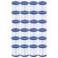 Produktbild: Bestway Flowclear Filterkartusche Gr. I 8.0 x 9.0 cm, 24er-Sparset